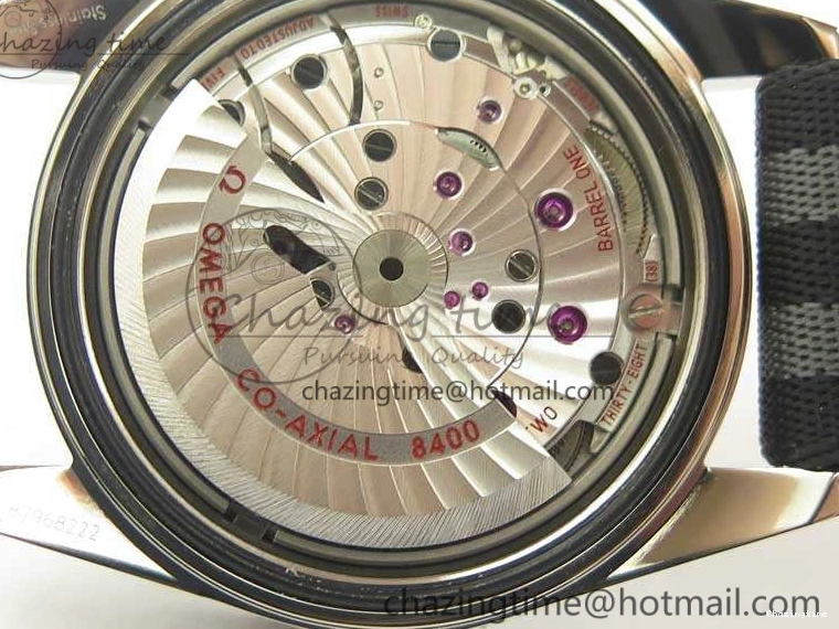 0131 EasyCare Seamaster 300 “Spectre” Limited Edition VSF 1:1 Best Edition On “007” Nato Strap A8400 Super Clone 8075